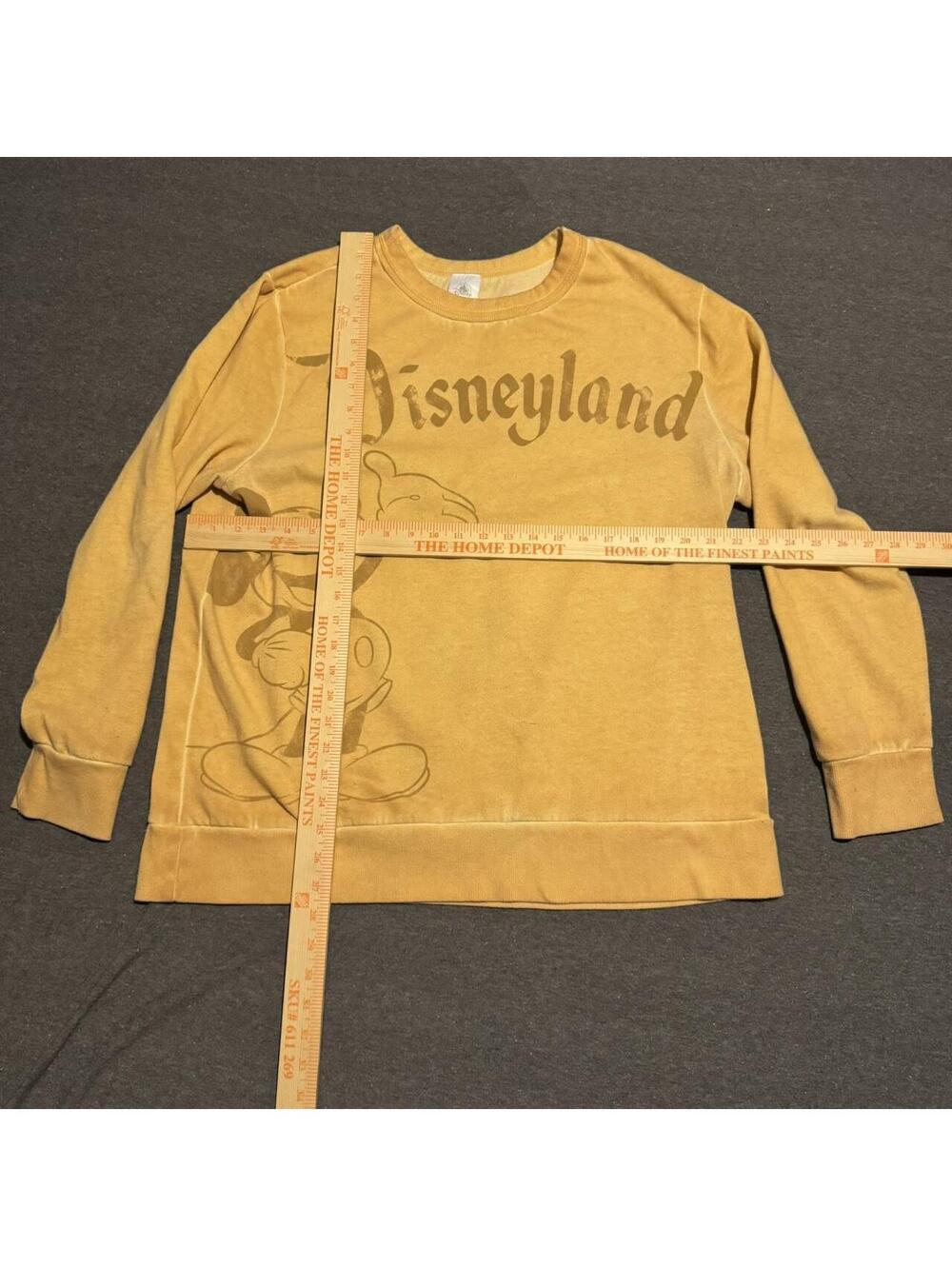 Disney Women's Tan and Yellow Sweatshirt - Picture 2 of 3